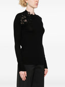 Ermanno Scervino Embroidered Wool Sweater