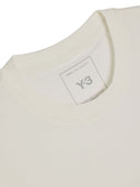 Y 3 Logo Cotton T Shirt