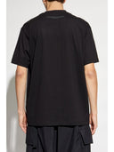 Y 3 Logo Cotton T Shirt