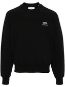 Ami Paris Logo Bio -Baumwoll -Sweatshirt