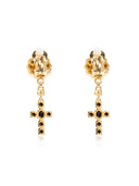 Boucles d'oreilles ornées Dolce & Gabbana Strass