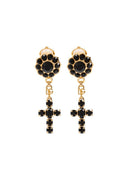 Boucles d'oreilles ornées Dolce & Gabbana Strass