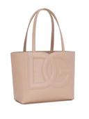 Dolce & Gabbana Dg Logo Leather Small Tote