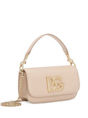 Dolce & Gabbana 3.5 Leather Crossbody Bag