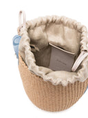 Borsa a secchio di Chloè Woody Rafia