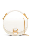 Chloè Leather Marcie Handbag With Chain Belt