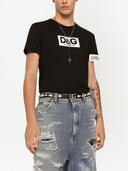 Dolce & Gabbana Cotton T Shirt z RE Edition Logo Patch