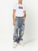 Maglietta in cotone Dolce & Gabbana con patch di logo re edizione