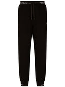 Dolce & Gabbana Cotton Jogging Trousers With Logo