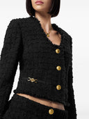 Versace Bouclé Tweed Jacket