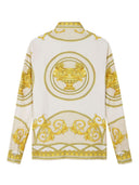Versace Barocco Print Silk Shirt