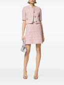 Versace Bouclé Tweed Mini Skirt