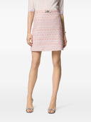 Versace Bouclé Tweed Mini Skirt