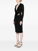 Versace Medusa '95 Stretch Jersey Midi Dress