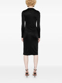 Versace Medusa '95 Stretch Jersey Midi Dress
