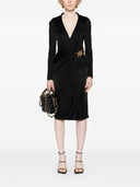 Versace Medusa '95 Stretch Jersey Midi Dress
