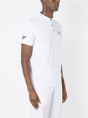 Polo in nylon logo EA7