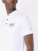 Polo in nylon logo EA7