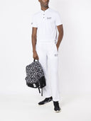 Polo in nylon logo EA7