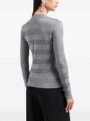 Emporio Armani Striped Crewneck Sweater