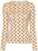 Marine Serre Moon Tweede Skin Jersey Top