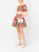 Dolce & Gabbana Carretto Print Skirt
