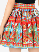 Dolce & Gabbana Carretto Print Skirt