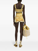 Dolce & Gabbana Maiolica stampata in cotone top