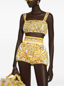 Dolce & Gabbana Maiolica stampata in cotone top