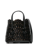 Alaia Mina 16 Micro Leather Handbag