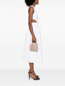 Alaia Mina 16 Micro Leather Handbag