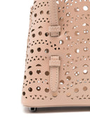 Alaia Mina 16 Micro Leather Handbag