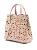 Alaia Mina 16 Micro Leather Handbag