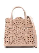 Alaia Mina 16 Micro Leather Handbag
