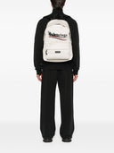 Balenciaga Explorer Backpack With Logo Political Stencil