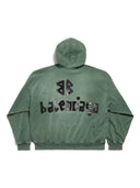 Balenciaga Tape Type Oversized Hoodie