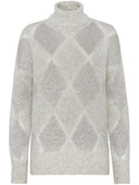 Brunello cucinelli 울 거북 목 스웨터