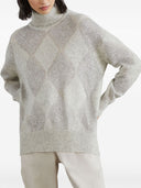 Brunello cucinelli 울 거북 목 스웨터