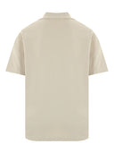 Polo di cotone di maison kitsune.