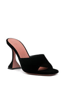 Amina Muaddi Lupita Velvet Mules