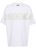 Balenciaga Tape Type Medium Fit T Shirt
