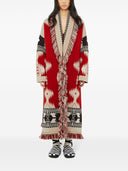 Alanui Icon Jacquard Wool Cardigan