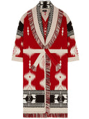 Alanui Icon Jacquard Wool Cardigan
