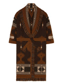 Alanui Icon Jacquard Wool Cardigan