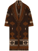 Alanui Icon Jacquard Wool Cardigan