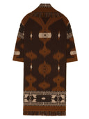 Alanui Icon Jacquard Wool Cardigan
