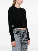 Vivienne Westwood Cotton e Cashmere Cropped Cardigan
