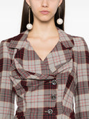 Vivienne Westwood Check Double Breasted Jacket