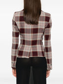 Vivienne Westwood Check Double Breasted Jacket