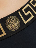 Versace Greca Print Bikini Bottoms